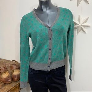 Cabi 903 polka dot cotton cardigan